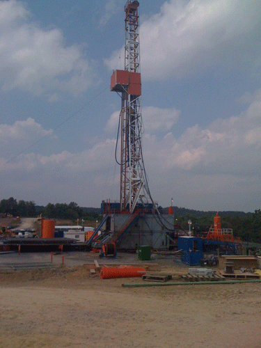 EQT Corp. rig in Greene Co., PA