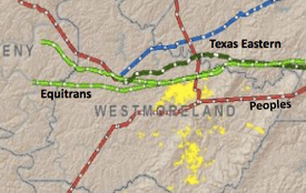 Westmoreland Project Area - 11,700 net acres 50% Company-owned WIMap courtesy of Rex Energy Corp.